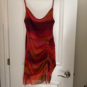 Pretty little thing mini ombré dress